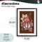 Stupell Industries Autumnal Mushrooms Magic Framed Print Under Glass, design by Cecilia Battaini